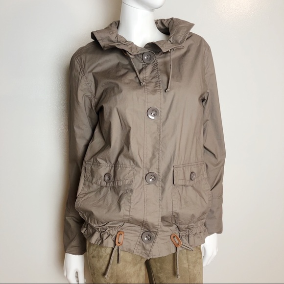 J. Crew Jackets & Blazers - J. Crew Wide Neck Collar Lightweight Jacket